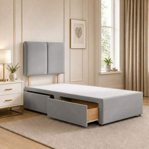 New 3ft single divan bed - single,