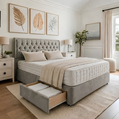Plush divan bed - plush,