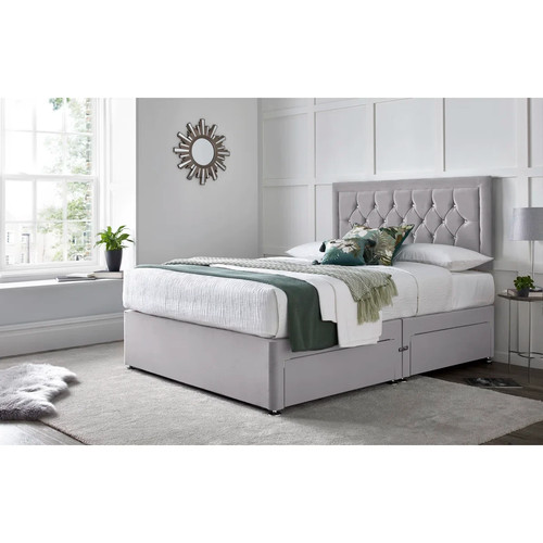 Orthopaedic divan bed set with - orthopaedic,