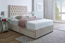 ORTHOPAEDIC DIVAN BED SET WITH