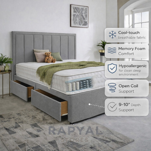 Luxury divan bed - bed, set